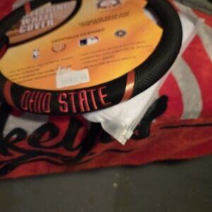Ohio State Steering Wheel Cover